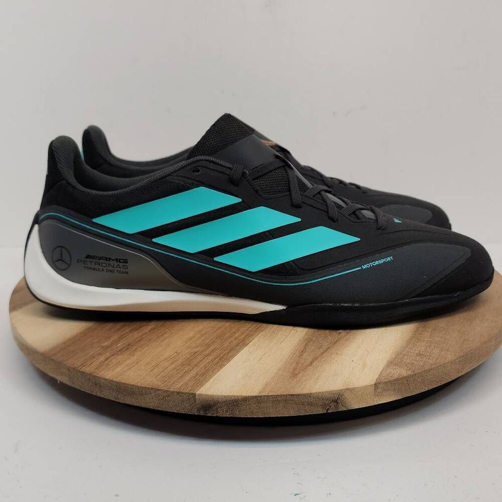 ADIDAS FEROZA MERCEDES AMG PETRONAS F1 TEAM SHOES Mens Size 10 Black